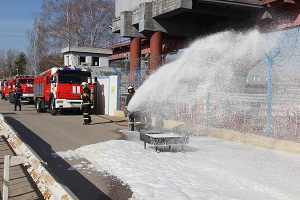 На Рязанской ГРЭС ликвидировали учебный перелив в Новомичуринском водохранилище