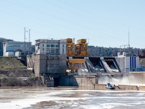 Павловская ГЭС работает в режиме «Паводок»