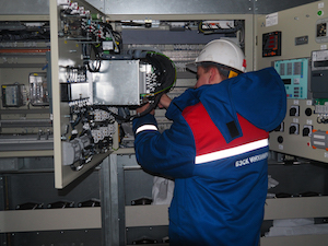 На строящейся в Уфе подстанции «Романовка» монтируют трансформаторы