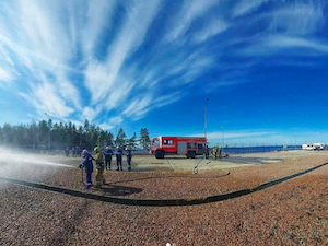 «Криогаз-Высоцк» готовится к пожароопасному периоду