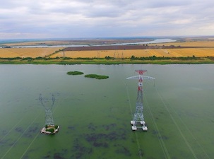 «ФСК ЕЭС» заменила 9 железобетонных опор на ЛЭП Ростовской области