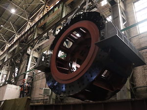 «Элсиб» отгрузил второй гидрогенератор для Иркутской ГЭС