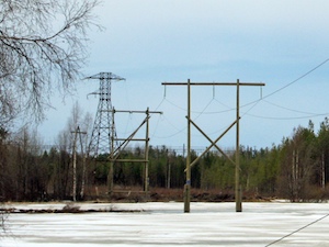 В Карелии в период паводка в зоне повышенного риска находятся 68 электросетевых объектов