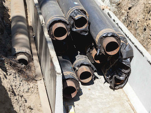 Екатеринбургская теплосетевая компания заменит 2,5 км труб в микрорайоне Химмаш