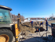 «Сахатранснефтегаз» устраняет утечку на газопроводе высокого давления в Верхневилюйске