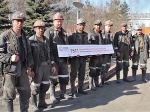 Проходчики кузбасской шахты «Талдинская-Западная 2» подготовили 1,5 км горных выработок