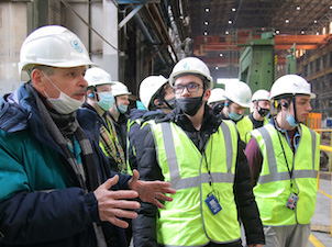 Более 350 студентов колледжей и техникумов посетили «Силовые машины» в рамках «Недели без турникетов»