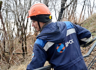 ДРСК расчищает просеки ЛЭП в Приморье с опережением графика