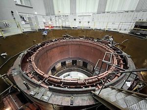 Колымская ГЭС ремонтирует гидроагрегат №5