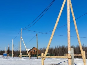 «Якутскэнерго» подключили к электросетям новый микрорайон для многодетных семей в г. Мирном