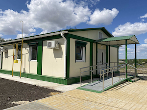 «Саратовские РС» электрифицировали строящийся объект здравоохранения в селе Рыбушка