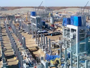 На Амурском ГХК установили на фундаменты турбины компрессоров пирогаза, этилена и полиропилена