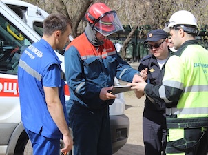 В Екатеринбурге прошли учения по отработке действий оперативных служб