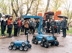 Нововоронежские студенты увидели современную технику Росатома