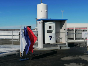 «Россети Тюмень» подключили к электросетям первую криогенную АЗС  в Тюменской области