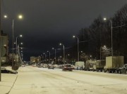 «Ленсвет» установил почти 200 светодиодных фонарей на улице Демьяна Бедного в Санкт-Петербурге