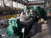 Новая паровая турбина для Сургутской ГРЭС-1 поставлена на валоповорот на заводе-изготовителе