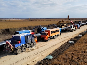 Строительная готовность газопровода «Белогорск — Хабаровск» на Дальнем Востоке превысила 37%