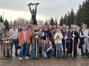 Сотрудники Омского РДУ внесли вклад в подготовку города к празднованию Великой Победы