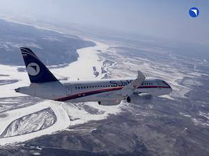 Экипаж «Суперджета» проверил газодинамическую устойчивость двигателей ПД-8