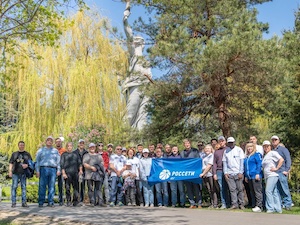 «Россети Юг» организовали экологическую акцию на Мамаевом кургане в городе-герое Волгограде