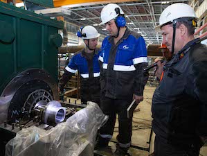 Сургутская ГРЭС-1 поставила на валоповорот турбогенератор энергоблока №13