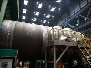 Машиностроителям «Росатома» потребовалось 10 дней на сварку корпуса реактора для турецкой АЭС «Аккую»