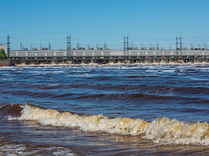 На Камском гидроузле началось половодье