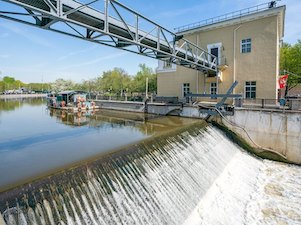 Сыромятнический гидроузел в Москве подготовлен к весенне-летнему периоду