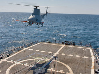 Беспилотник MQ-8B завершил летные испытания с борта корабля