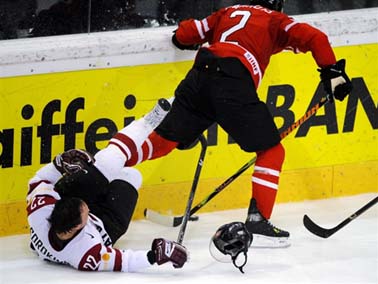 Определились все полуфиналисты чемпионата мира по хоккею