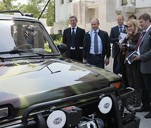 Владимир Путин показал свою «Ниву»