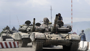 Бронетанковый батальон ВС Грузии объявил о неповиновении властям
