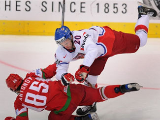 Определился соперник сборной России в 1/4 финала чемпионата мира по хоккею
