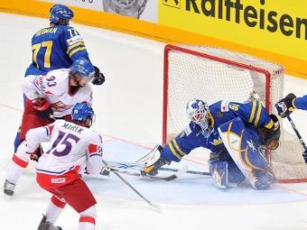 Сборная Чехии вышла в финал чемпионата мира по хоккею