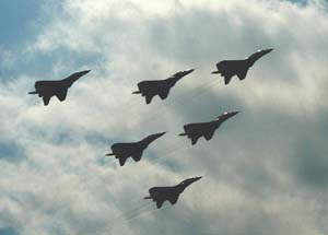 Фигуры высшего пилотажа в исполнении 