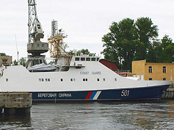 Погранслужба ФСБ получила сторожевой корабль нового поколения