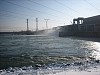 Новосибирская ГЭС увеличила холостой сброс воды