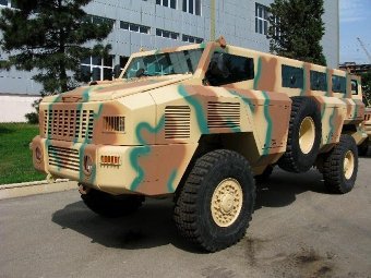 Азербайджан продолжит выпуск южноафриканских бронемашин