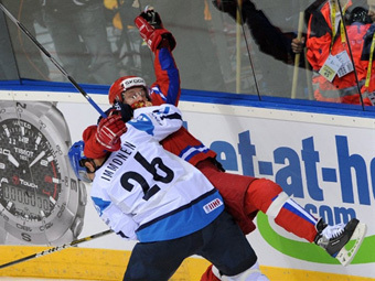 Россия проиграла Финляндии в серии буллитов