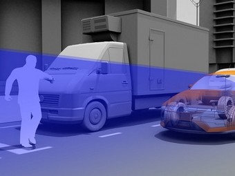 Автомобили научатся самостоятельно тормозить перед пешеходами