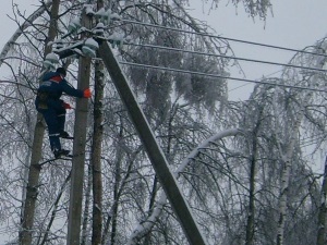 На Архангельскую область обрушился снегопад