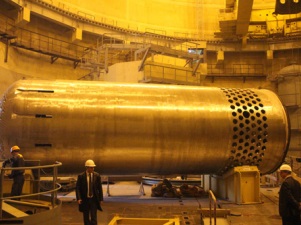 На ЛАЭС-2 началась подготовка к монтажу внутрикорпусных устройств реактора