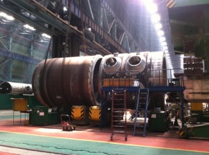 Завершена сборка корпуса реактора для энергоблока №2 Белорусской АЭС