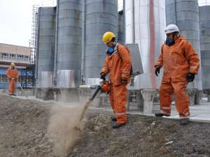 На Сургутской ГРЭС-1 ликвидировали условный разлив нефтепродуктов