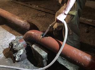 «ТГК-14» промывает внутридомовые системы отопления в жилых домах Читы