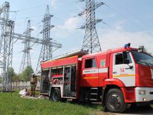 На открытом распределительном устройстве Чебоксарской ГЭС потушили условный пожар