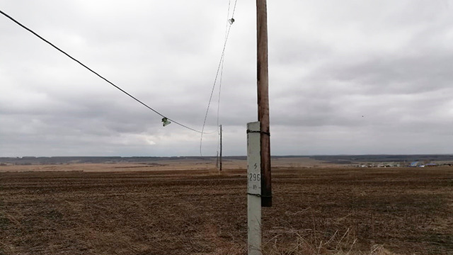 Аграрии Сибири сеют - энергетики собирают «урожай» из поврежденных опор