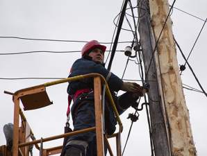 В Хакасии молния повредила ЛЭП на границе двух районов Хакасии