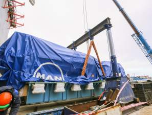 «Титан-2» установил четвертый резервный дизель-генератор на втором энергоблоке ЛАЭС-2